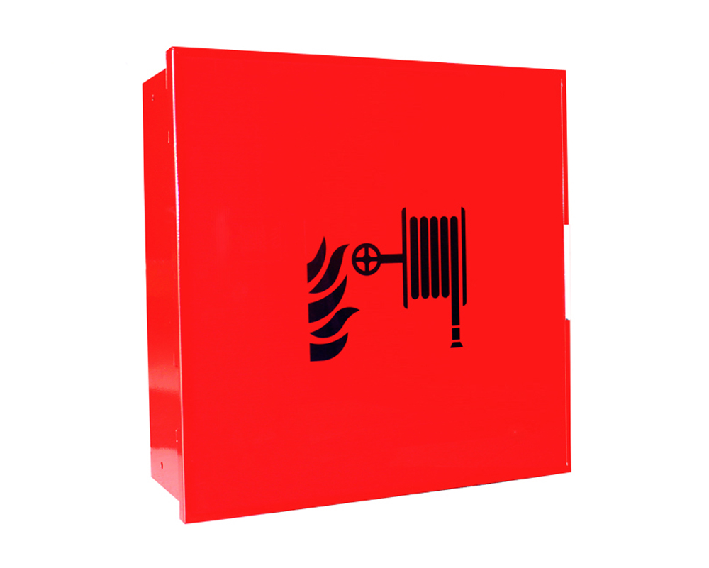 Πυροσβεστική φωλιά Κενή OFC30 Small RED με Glass Door 