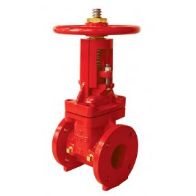 Σφηνοειδής βαλβίδα OS&Y UL/FM RUBBER WEDGE GATE VALVE IN DUCTILE IRON (Art.400)