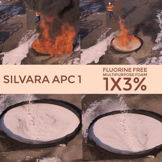 Φωτογραφία από SILVARA APC 1 Χ 3% POLIVALENT FOAM FLUORINE FREE